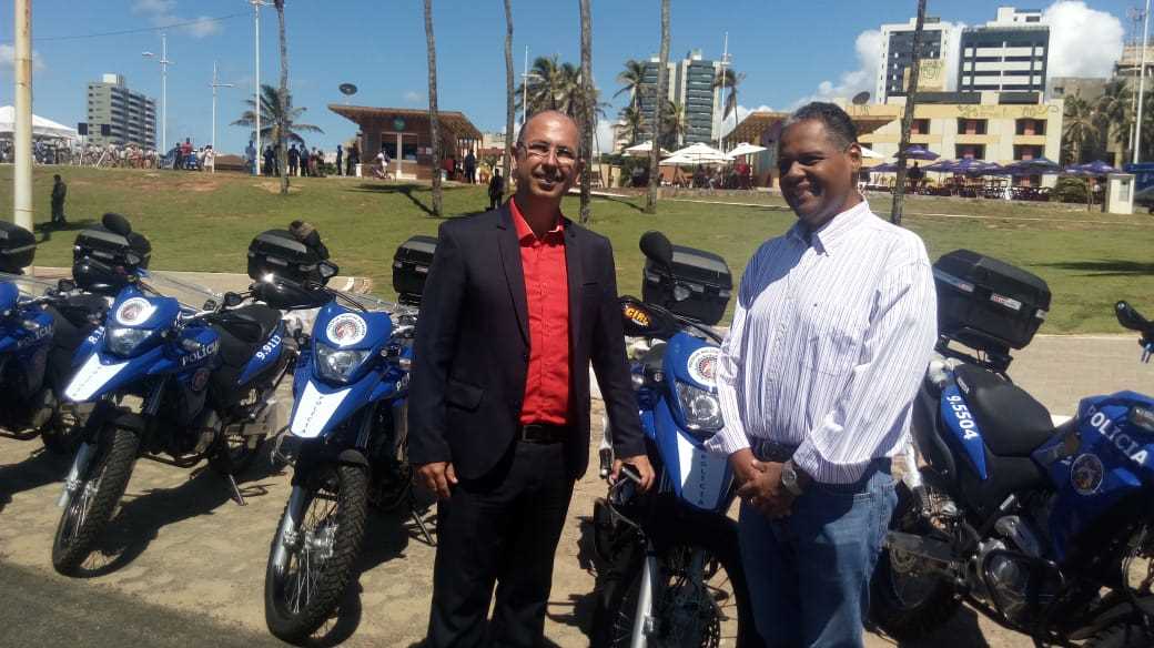 Camacã ganha mais duas Motos e mais uma Viatura da Policia Militar